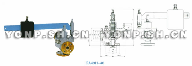 GA49H-40脉冲式安全阀