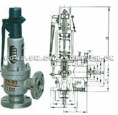A48Y-64/100弹簧式不锈钢安全阀 