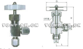 QJ-1B角式不锈钢截止阀产品图1