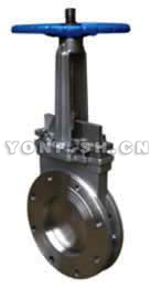 PZ73H/X/Y-10/16手动刀形不锈钢闸阀