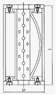 EN-8000型隔膜气囊式水锤吸纳器结构图