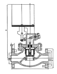 ZCZG高温高压活塞式电磁阀结构图