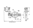 KVGD9012电动高温蝶阀 缩略图