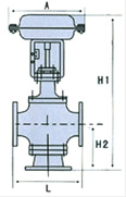 三通分流流量调节阀结构图2