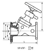 SP1/45F数字锁定压差平衡阀结构图