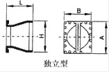 ENINEX-06　系列、ENINEX-07系列鸭嘴阀结构图1