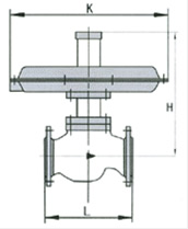 自力式差压调节阀结构图1