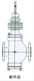 电动直通双座温度调节阀流程图2