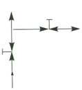 仪表针型二组阀 EF-2型流向图