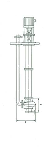FY液下泵外形及安装尺寸图1