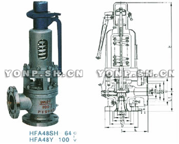 HFA48SH高温高压全启式蒸汽安全阀