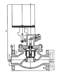 ZCZG高温高压蒸汽电磁阀结构图