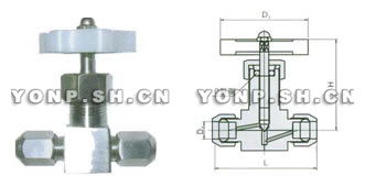 QJ-1A 不锈钢截止阀产品图1