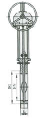 Z573X-6/10/16伞齿轮浆液阀外形尺寸图1