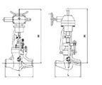 J961H/Y电动焊接高压截止阀 缩略图